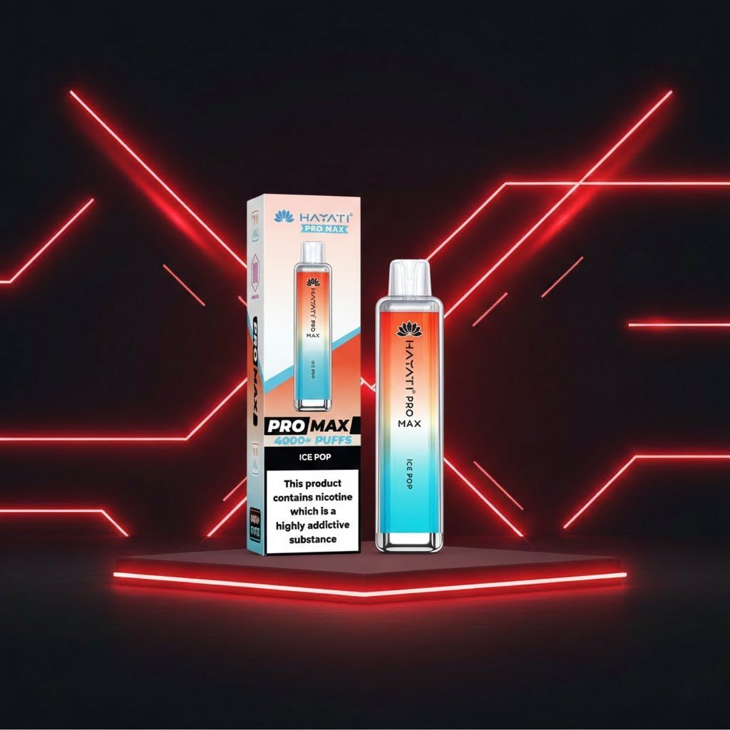 Hayati Pro Max Vape E-papieros Jednorazówki 4K 4000 Buchów Bez Nikotyny